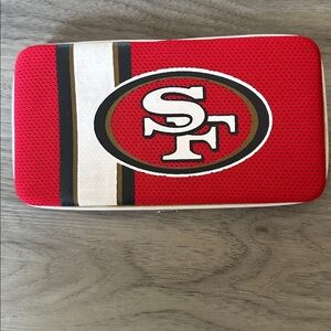 San Francisco 49ers Red Clutch Wallet